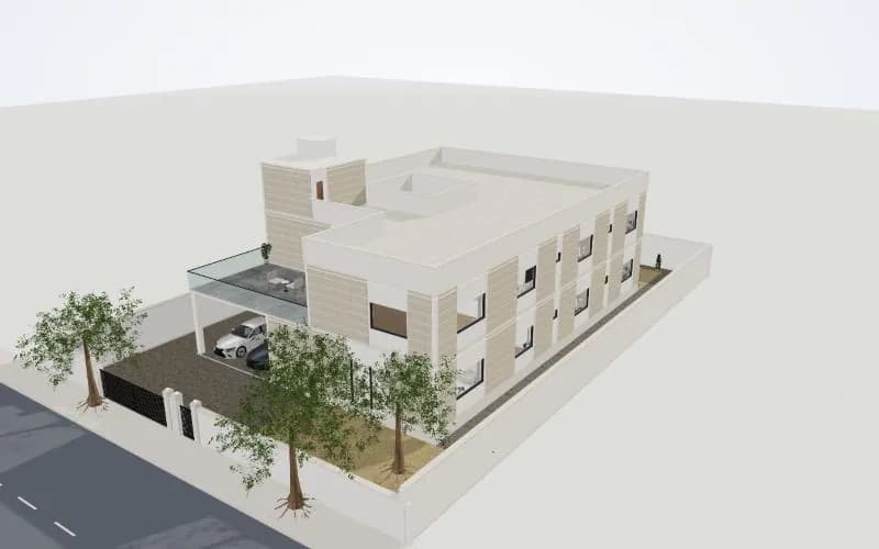 2 Kanal house design in 3D: Lawn villa · 7 bedrooms