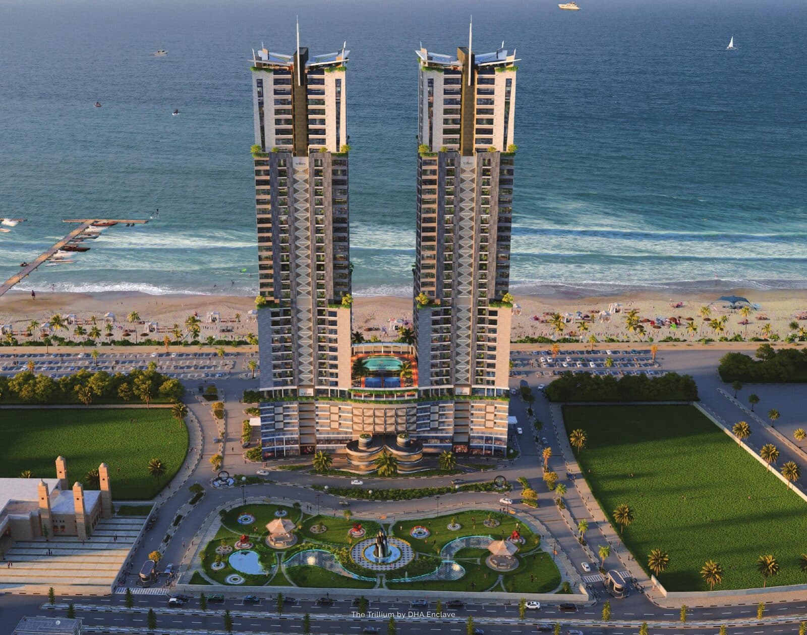 The Trillium — DHA Enclave, Abdul Sattar Edhi Avenue (Sea View), Phase 5, DHA Karachi